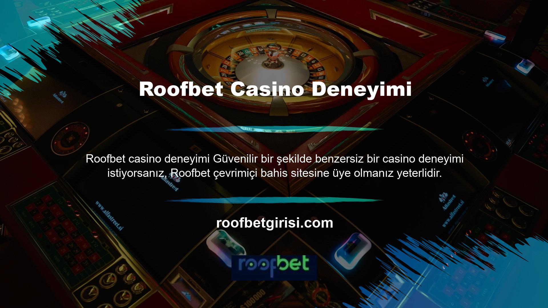 Hesabınızla siteye giriş yaptığınızda daha önce hiç yaşamadığınız casino hizmetleri ile karşılaşacaksınız