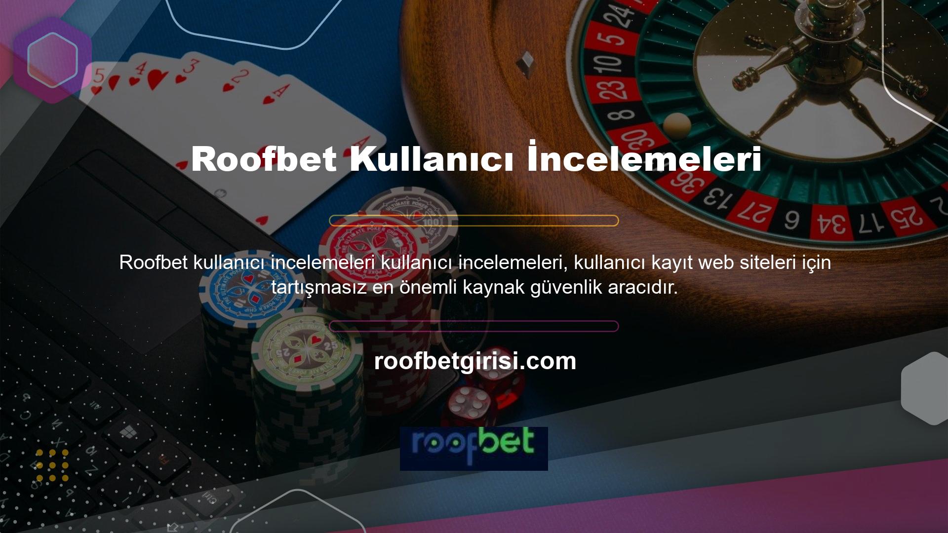 Elbette, bir casino sitesinin güvenli olduğundan emin olmak için Roofbet spor bahisleri ilk kontrol kaynağı, kullanıcı incelemeleridir